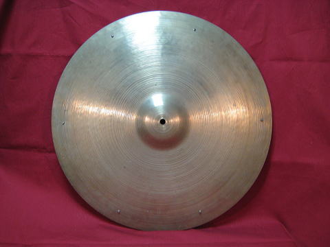 60's A. Zildjian 22” Sizzl Ride Cymbal