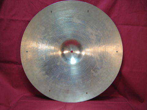 60's A. Zildjian 22” Sizzl Ride Cymbal